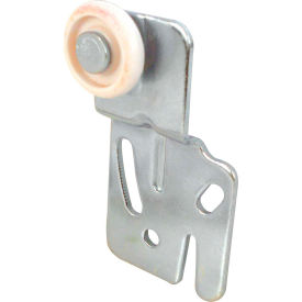Closet Door Roller, Front, 1/4" Offset, 7/8" Nylon Wheel