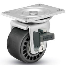 Business Machine Caster - Swivel with Brake 3" Dia 1000 Cap. Lbs. Glass Filled Nylon