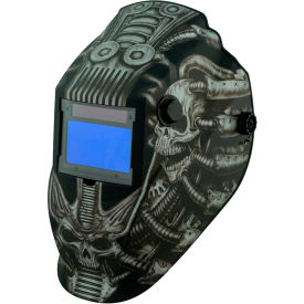 Professional Auto-Darkening Helmet With Grind Mode, 9-13 Var. Shade Control