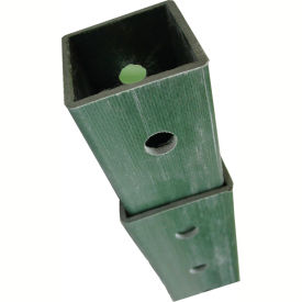 4'-8' Galvanized Steel Telescopic 2" Square Post