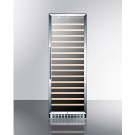 Summit-Single-Zone Wine Cellar with Glass Door, 171 Bottle Capacity, 23-5/8" Wide