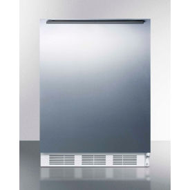 ADA Freestanding Refrigerator Freezer with Horizontal Handle, 5.1 Cu. Ft. Capacity, White