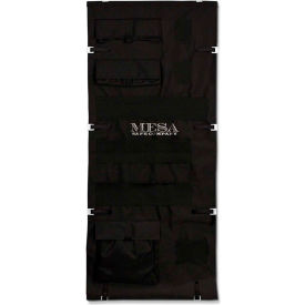 Pocket Door Organizer - For Gun Safes, 28-1/2"W x 61-1/2"H, Black