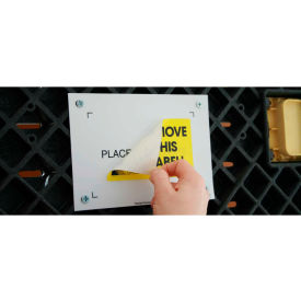 Board Container Placard Label Holder - 4 Holes, 5-1/2x7-7/8