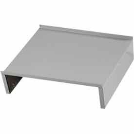 Locker Leg Stand For 24 5/16" Lockers - Gray 24-5/16 x 21-1/4 x 5