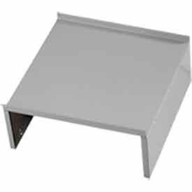 Locker Leg Stand For 24" Lockers - Gray 24 x 16-1/4 x 5