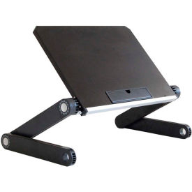 WorkEZ Light Aluminum Laptop Stand, Black