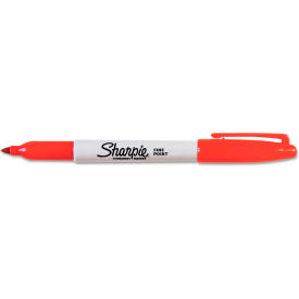 Permanent Marker, Fine Point, Red, 36/Pack