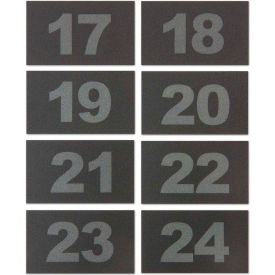 Numbers for ABS/Wood Cellphone Lockers TAB1724 - Numbers 17-24