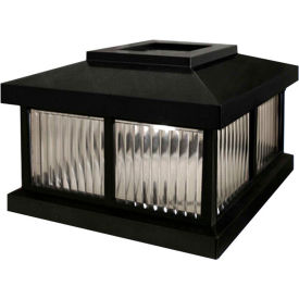Solar Cap - Black for Mailbox Post