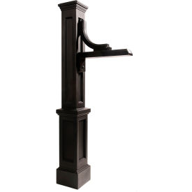 Woodhaven Address Sign - 56"H Black