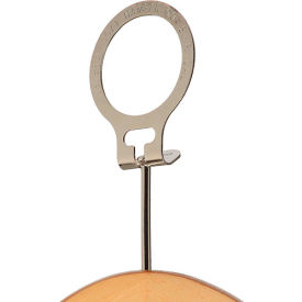 Steel Hanger Rings for use with Balltop Hangers, Solid Chrome Plated, 100/Case