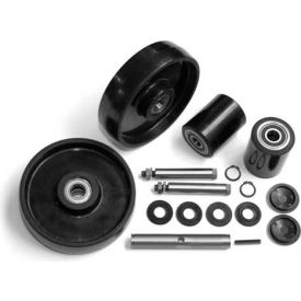 Complete Wheel Kit for Manual Pallet Jack - Fits Lift-Rite (Big Joe) Model # L-50