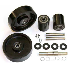 Complete Wheel Kit for Manual Pallet Jack - Fits Clark Model # CJ55
