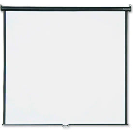 Quartet Wall or Ceiling Projection Screen, 70" x 70", White Matte