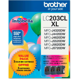 High-Yield Ink, 550 Page-Yield, Cyan, Magenta, Yellow