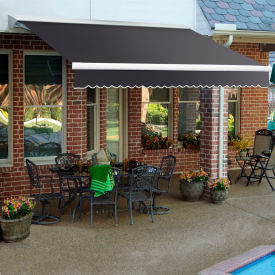 Retractable Awning Left Motor 14'W x 10'D x 10"H Gun