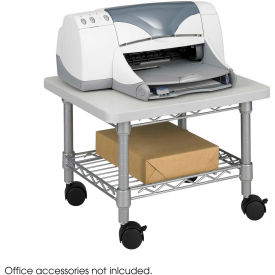 Under-Desk Printer/Fax Stand - Gray