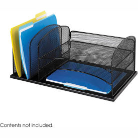 3 Horizontal/3 Upright Sections Desktop Organizer