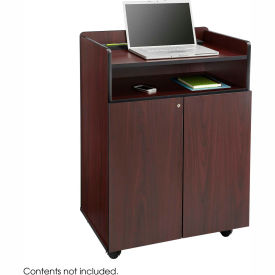 Executive Presentation Stand - Mahogany