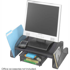 Onyx Mesh Monitor Stand, Black