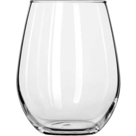 Glass 11.75 Oz., Stemless Wine Taster, 12 Pack