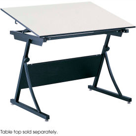 Height-Adjustable Drafting Table Base