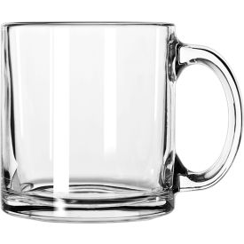 Glass Mug Coffee 13 Oz., Clear, 12 Pack