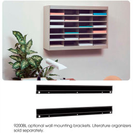 Wall Mounting Bracket for 25" - 72" Literature Organizers