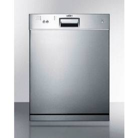 Energy Star Dishwasher, 12 Place Settings, 32" H x 23.5" W x 22.38" D, Stainless Steel