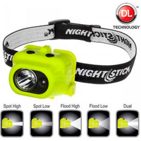 Nightstick Intrinsically Safe Headlamp - 3 AAA - Green