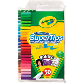 Washable Super Tips Markers with Silly Scents, Assorted, 50/Set