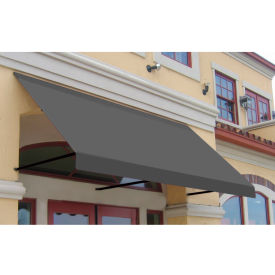 Window/Entry Awning, 3-5/16'W x 1-1/2'H x 3'D, Gray