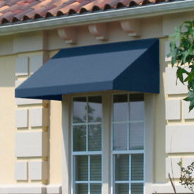Window/Entry Awning 3-3/8'W x 2'H x 3-1/2'D Dusty Blue