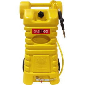 Gas & Go Polyethylene 25-Gal Fuel Cart Diesel Caddy - UN/DOT & Transport CA Approved