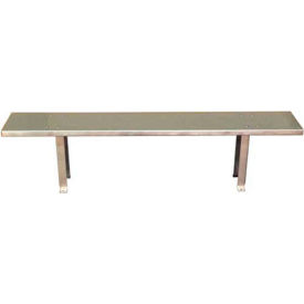 Stainless Steel Bench, 72"W x 12"D x 18"H