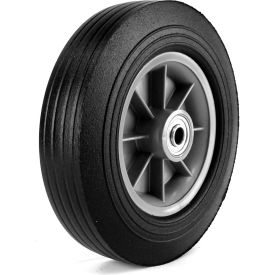 10" Heavy Duty Wheel - 10 x 2.75 - 2-1/4" x 5/8" Centered Hub - Rib Tread