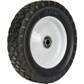 Light Duty Steel Wheel 875 - 8 x 1.75 - 2" Centered Hub - 1/2" BB - Diamond Tread
