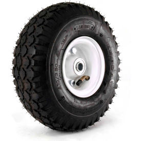 Kenda K352 Stud Tire on 2-piece Wheel - 410/350-4 - 2-1/8" Hub x 3/4" Bore