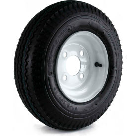 Loadstar Trailer Tire and 4-Hole Wheel - 480/400-8 - LRC - 6 Ply