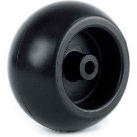Plastic Deck Wheel - 5 x 3.00 - 2-1/2" Offset Hub - 1/2" Bore