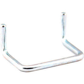 U-Hook Accessory for Wire Baskets, Bright Silver