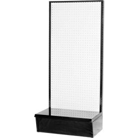 Economy Retail Gondola - Single Sided, 24"W x 14"D x 54"H, Black