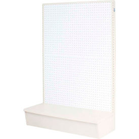 Single Sided Economy Retail Gondola, 36"W x 14"D x 54"H, Almond