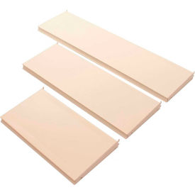 Gondola Shelving, 48"W x 12"D, Almond