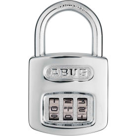 Steel Resettable 3-Dial Combination Padlock 1/2"