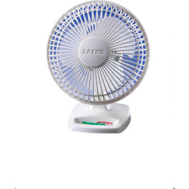 6" Personal Fan, 2-Speed, 110V, White