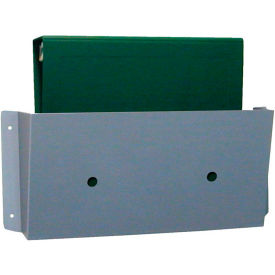 Medium Wall Pocket, 14"W x 7"H, Anodized Aluminum