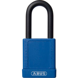 74/40 Keyed Different Lockout Padlock, 1-1/2-Inch Non-Conductive Shackle, Blue, 09801