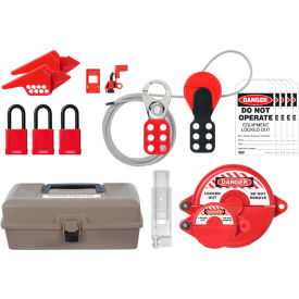 Electrical, Valve, and Combined Lockout/Tagout Safety Toolbox, 97182
